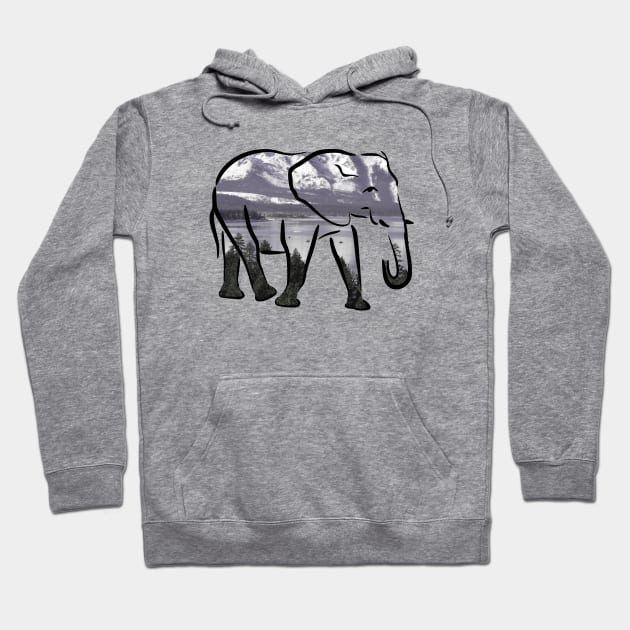 Elephant Adventure Hoodie by Shrenk